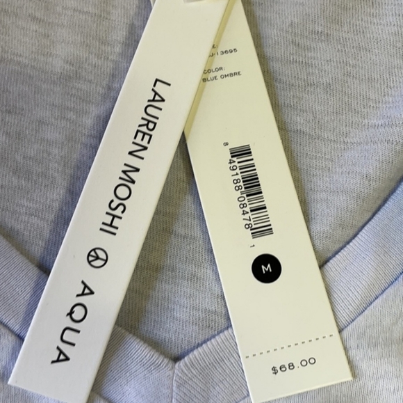 LAUREN MOSHI Aqua Butterfly Tee - Picture 3 of 3